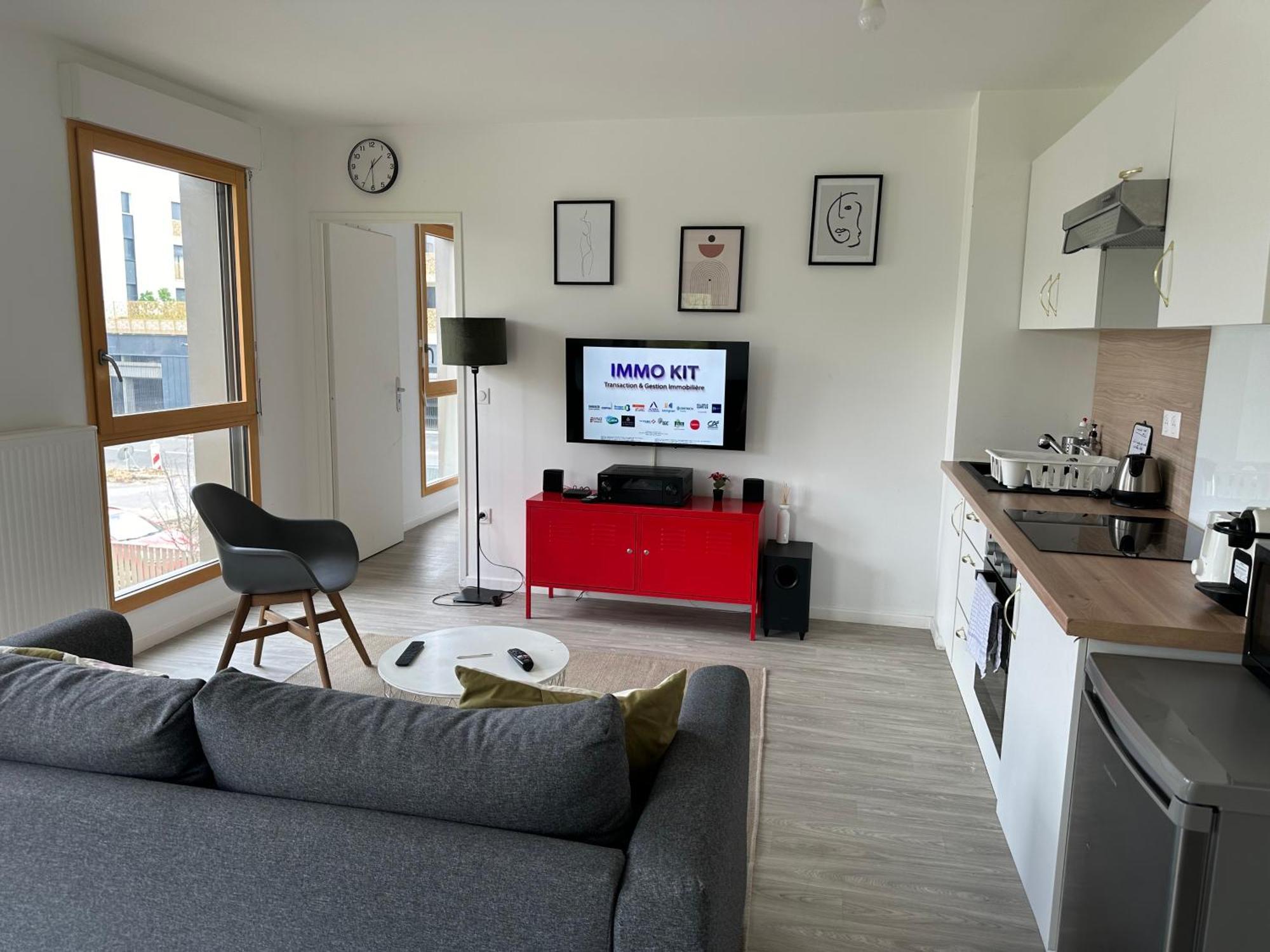 Cosy 2 Pieces Et Parking 30 Mns Gare Du Nord By Immo Kit Apartment