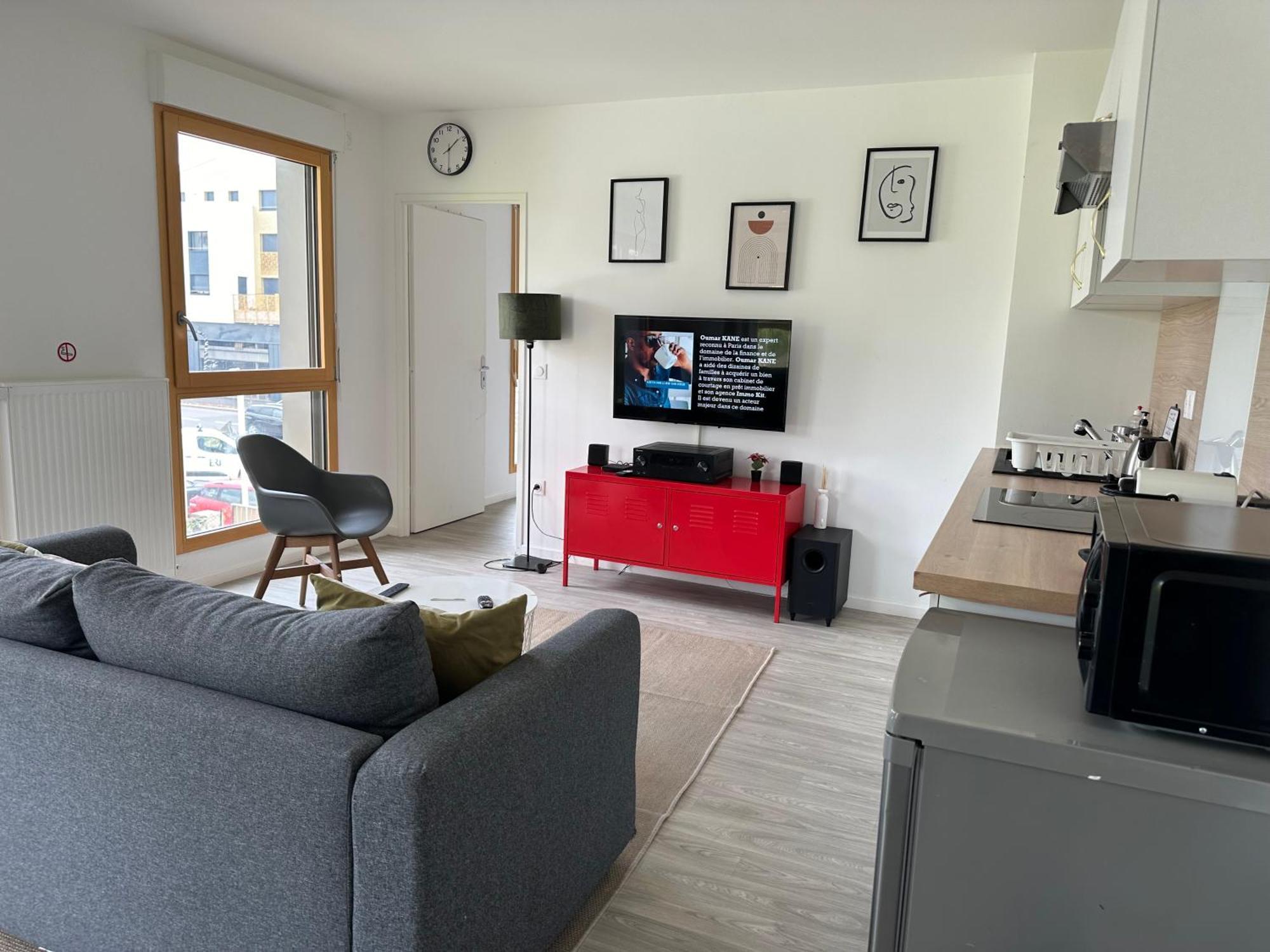 Cosy 2 Pieces Et Parking 30 Mns Gare Du Nord By Immo Kit Apartment